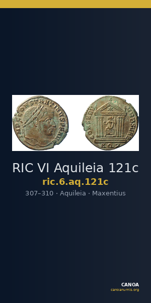 RIC VI Aquileia 121c — CANOA