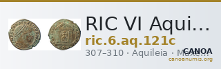 RIC VI Aquileia 121c — CANOA