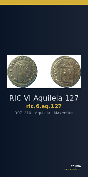 RIC VI Aquileia 127 — CANOA