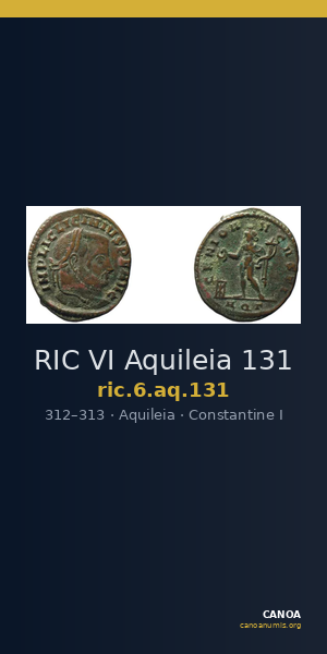 RIC VI Aquileia 131 — CANOA