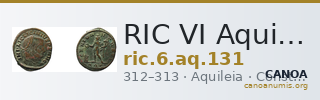 RIC VI Aquileia 131 — CANOA