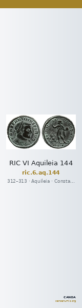 RIC VI Aquileia 144 — CANOA