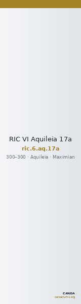 RIC VI Aquileia 17a — CANOA