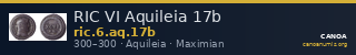 RIC VI Aquileia 17b — CANOA