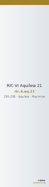 RIC VI Aquileia 21 — CANOA