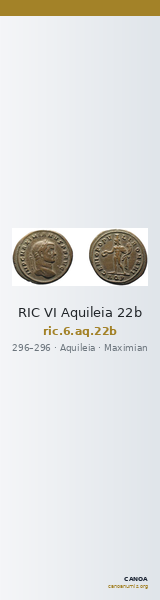 RIC VI Aquileia 22b — CANOA