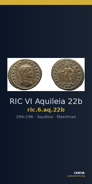 RIC VI Aquileia 22b — CANOA
