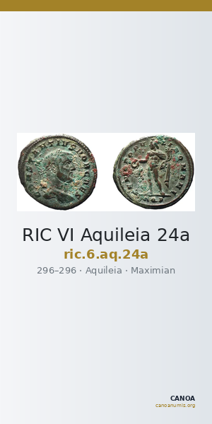 RIC VI Aquileia 24a — CANOA