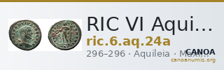 RIC VI Aquileia 24a — CANOA
