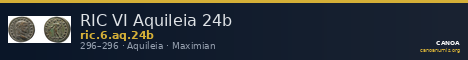 RIC VI Aquileia 24b — CANOA