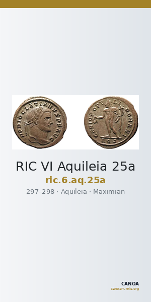 RIC VI Aquileia 25a — CANOA