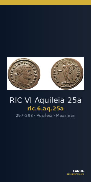 RIC VI Aquileia 25a — CANOA