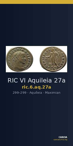 RIC VI Aquileia 27a — CANOA