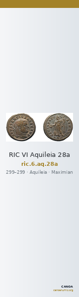 RIC VI Aquileia 28a — CANOA