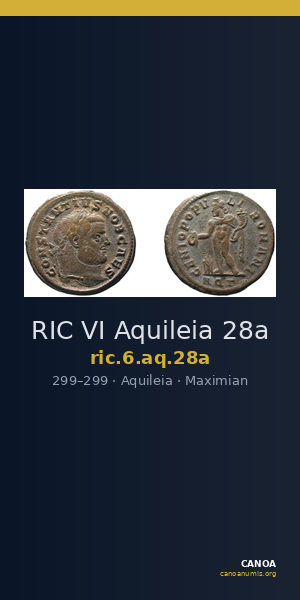 RIC VI Aquileia 28a — CANOA