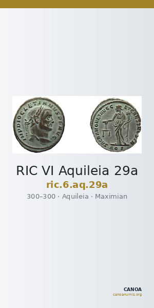RIC VI Aquileia 29a — CANOA