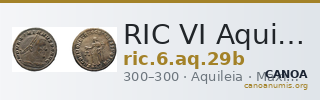 RIC VI Aquileia 29b — CANOA