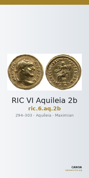 RIC VI Aquileia 2b — CANOA