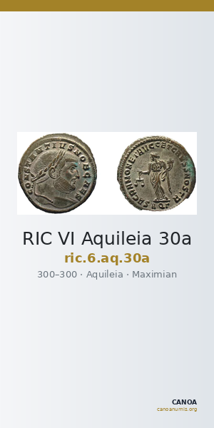 RIC VI Aquileia 30a — CANOA