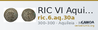 RIC VI Aquileia 30a — CANOA