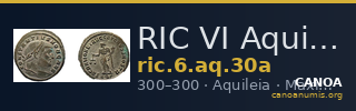 RIC VI Aquileia 30a — CANOA