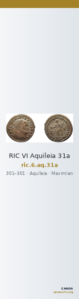 RIC VI Aquileia 31a — CANOA