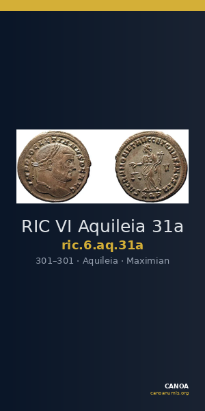 RIC VI Aquileia 31a — CANOA
