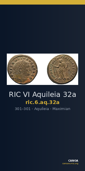 RIC VI Aquileia 32a — CANOA