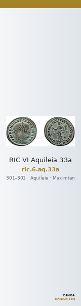 RIC VI Aquileia 33a — CANOA