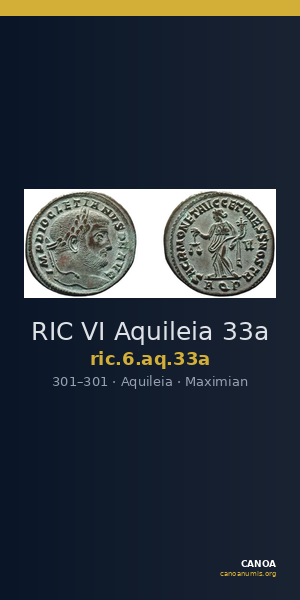 RIC VI Aquileia 33a — CANOA