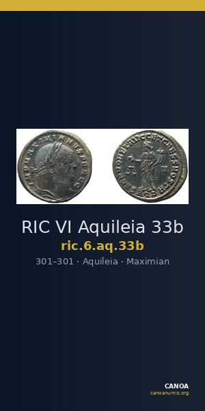 RIC VI Aquileia 33b — CANOA