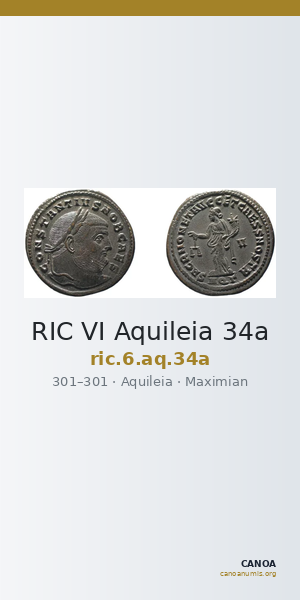 RIC VI Aquileia 34a — CANOA