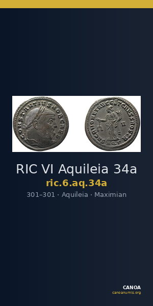 RIC VI Aquileia 34a — CANOA