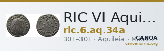RIC VI Aquileia 34a — CANOA