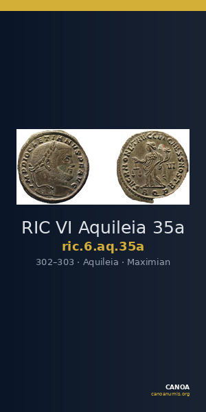 RIC VI Aquileia 35a — CANOA