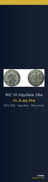 RIC VI Aquileia 36a — CANOA