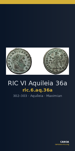RIC VI Aquileia 36a — CANOA