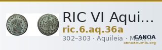RIC VI Aquileia 36a — CANOA