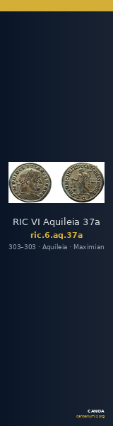 RIC VI Aquileia 37a — CANOA