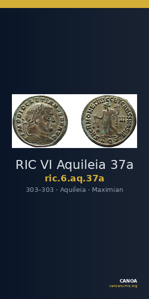RIC VI Aquileia 37a — CANOA
