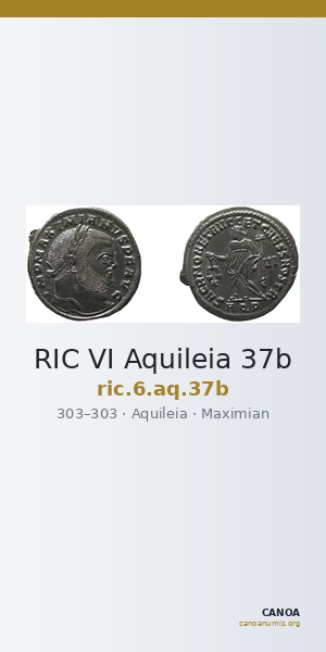 RIC VI Aquileia 37b — CANOA
