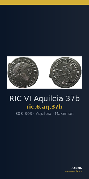 RIC VI Aquileia 37b — CANOA