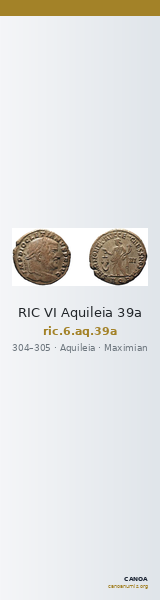 RIC VI Aquileia 39a — CANOA