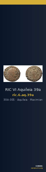 RIC VI Aquileia 39a — CANOA