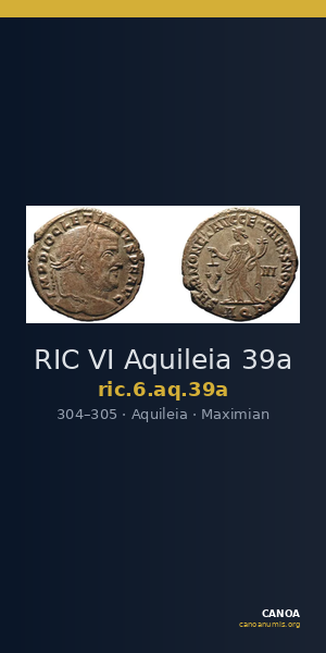 RIC VI Aquileia 39a — CANOA
