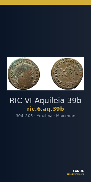 RIC VI Aquileia 39b — CANOA