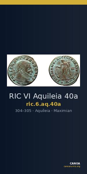 RIC VI Aquileia 40a — CANOA