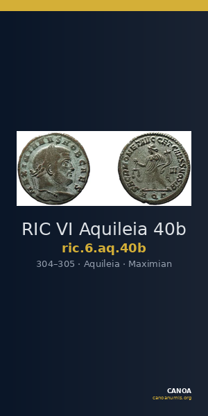 RIC VI Aquileia 40b — CANOA