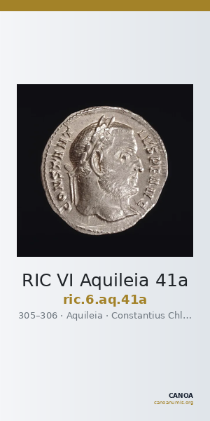 RIC VI Aquileia 41a — CANOA