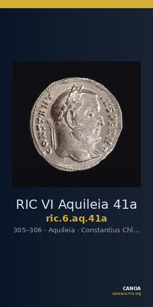 RIC VI Aquileia 41a — CANOA